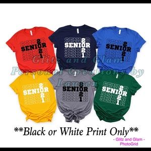 Senior T-Shirts Brand New